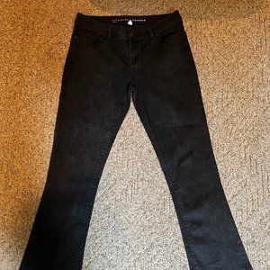 LC Lauren Conrad Women's Jeans/Slacks - Black - Size 10